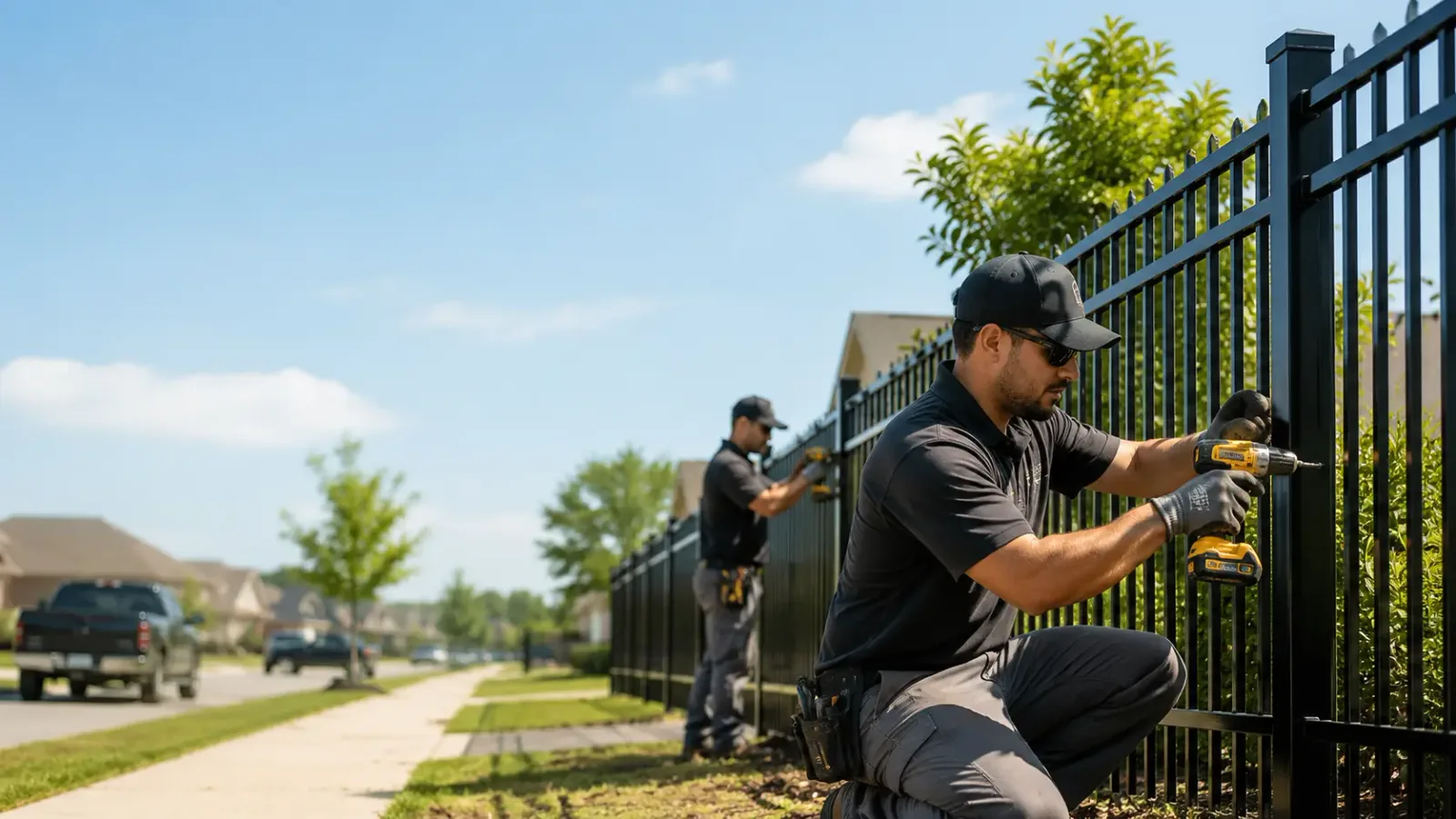 Metal Fence Installation in Holdenville, OK